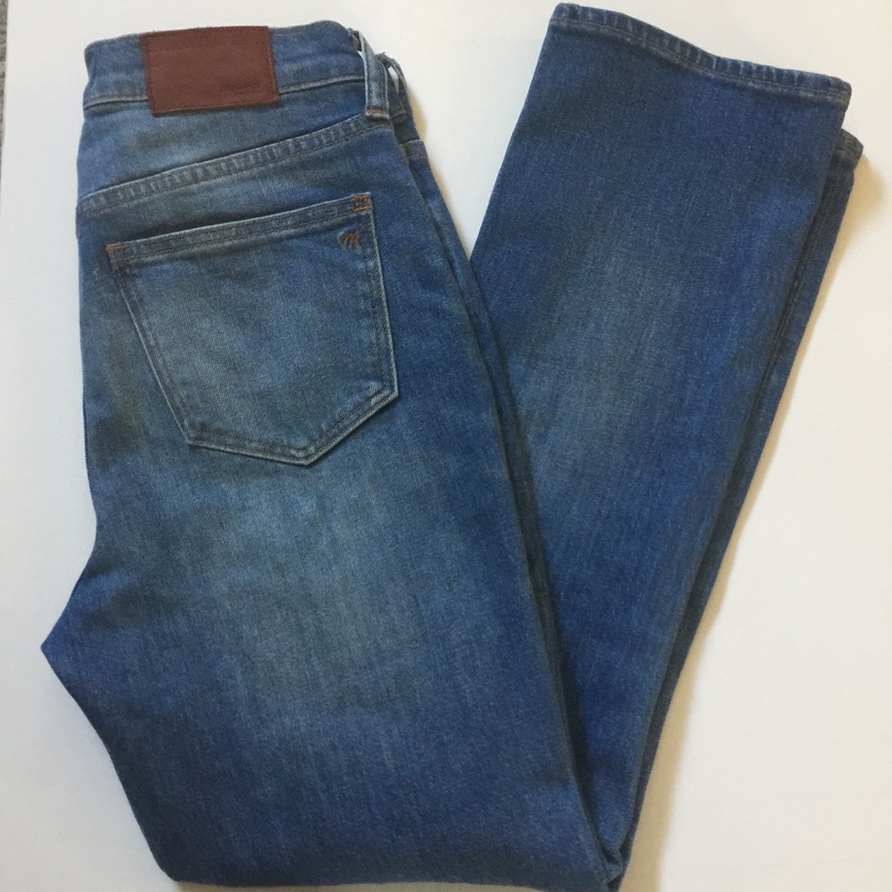 Madewell kick out crop size 25